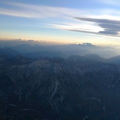 Flugwegposition um 15:41:15: Aufgenommen in der Nähe von Gemeinde Grünau im Almtal, 4645, Österreich in 3139 Meter